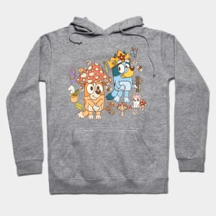 Bluey King Bingo Mushroom Hoodie